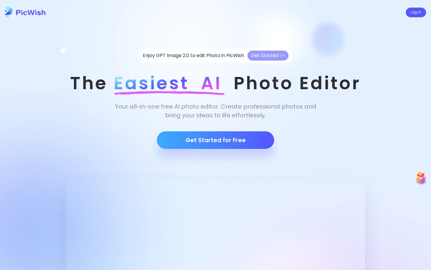PicWish AI Photo Editor | Free Online Photo Editing Tools 页面快照